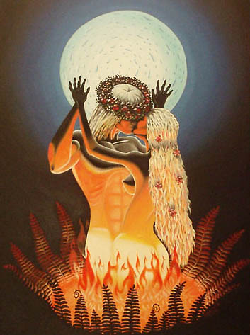 «Купальський танець». 2006. Полотно, олія